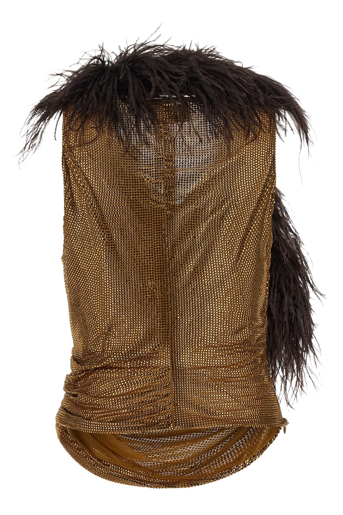 the sleeveless top giuseppe di morabito redefines evening clothing through a sop