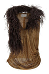 the sleeveless top giuseppe di morabito redefines evening clothing through a sop