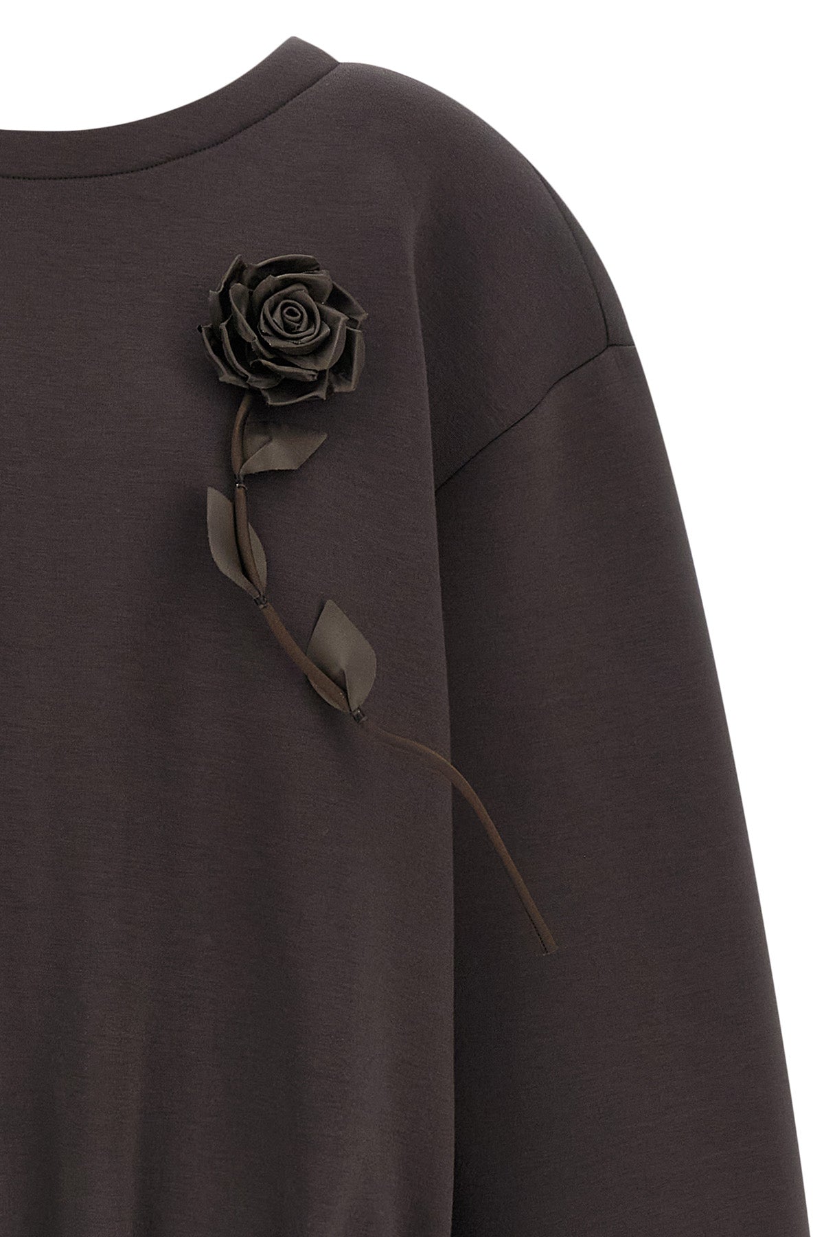 the giuseppe di morabito crew neck sweatshirt redefines the codes of casual clot