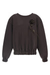 the giuseppe di morabito crew neck sweatshirt redefines the codes of casual clot