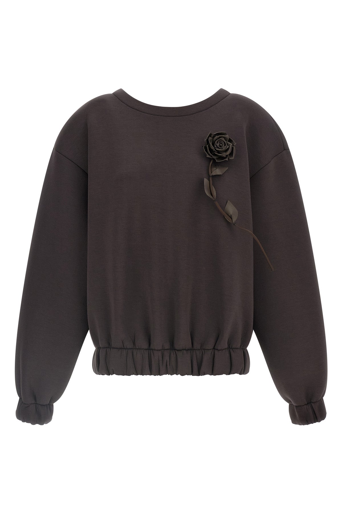 the giuseppe di morabito crew neck sweatshirt redefines the codes of casual clot