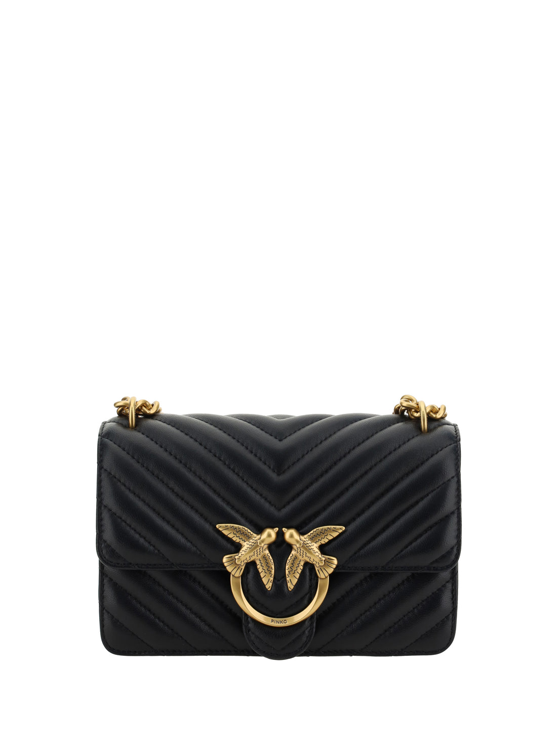 PINKO OS mini love shoulder bag