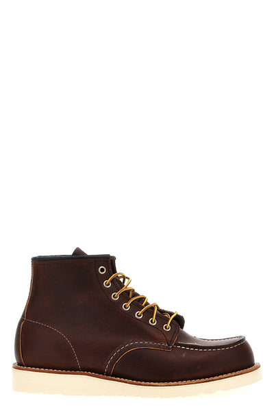 classic moc® rough leather ankle boots