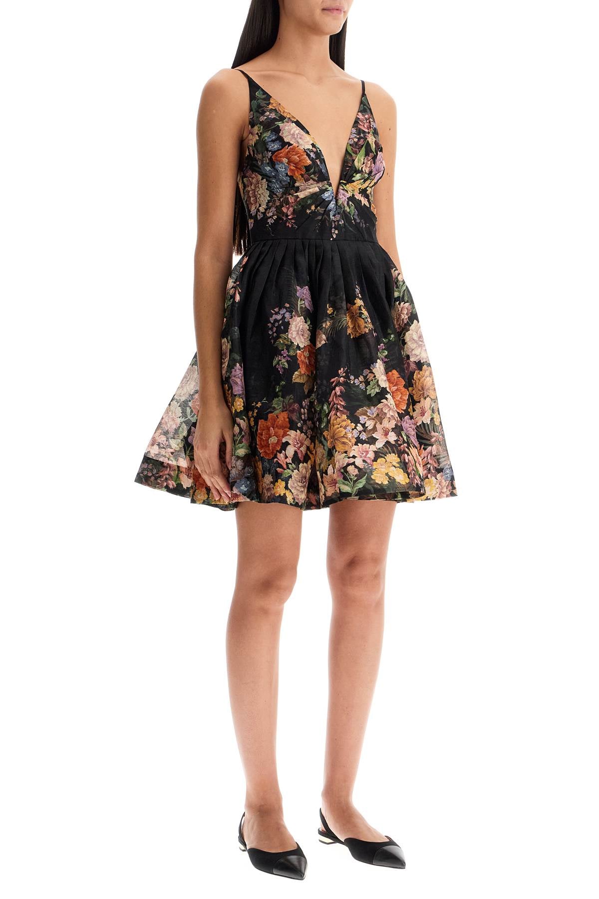 short floral dress