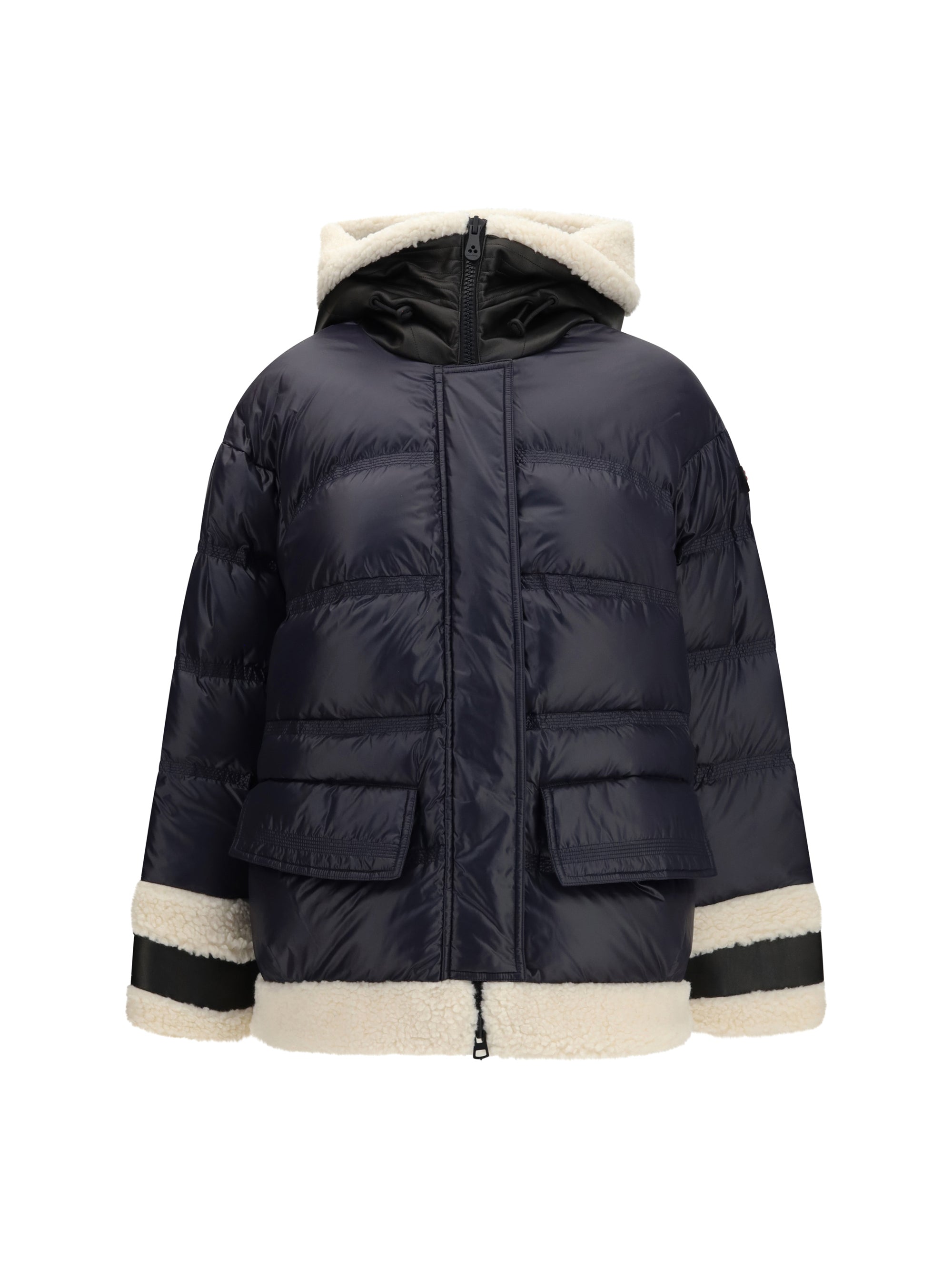 kunto bg faux fur puffer jacket
