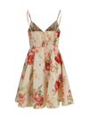 roselight floral picnic dress