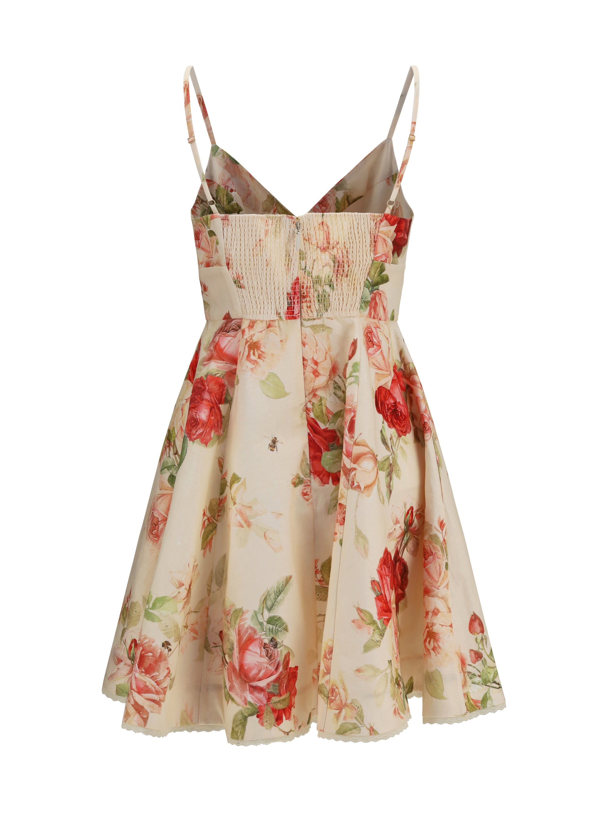 roselight floral picnic dress
