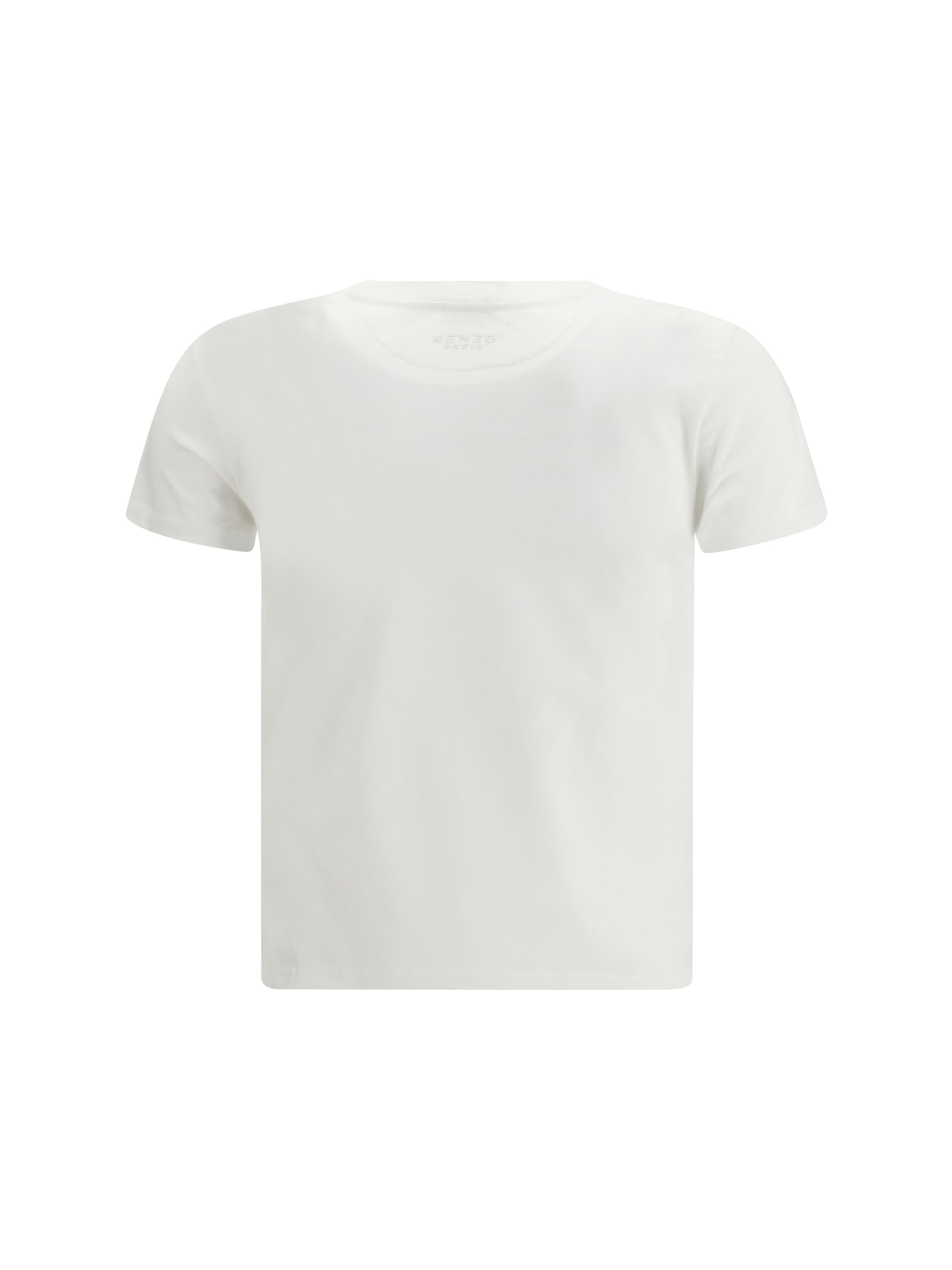 cotton t-shirt with the embroidered “wild tiger”