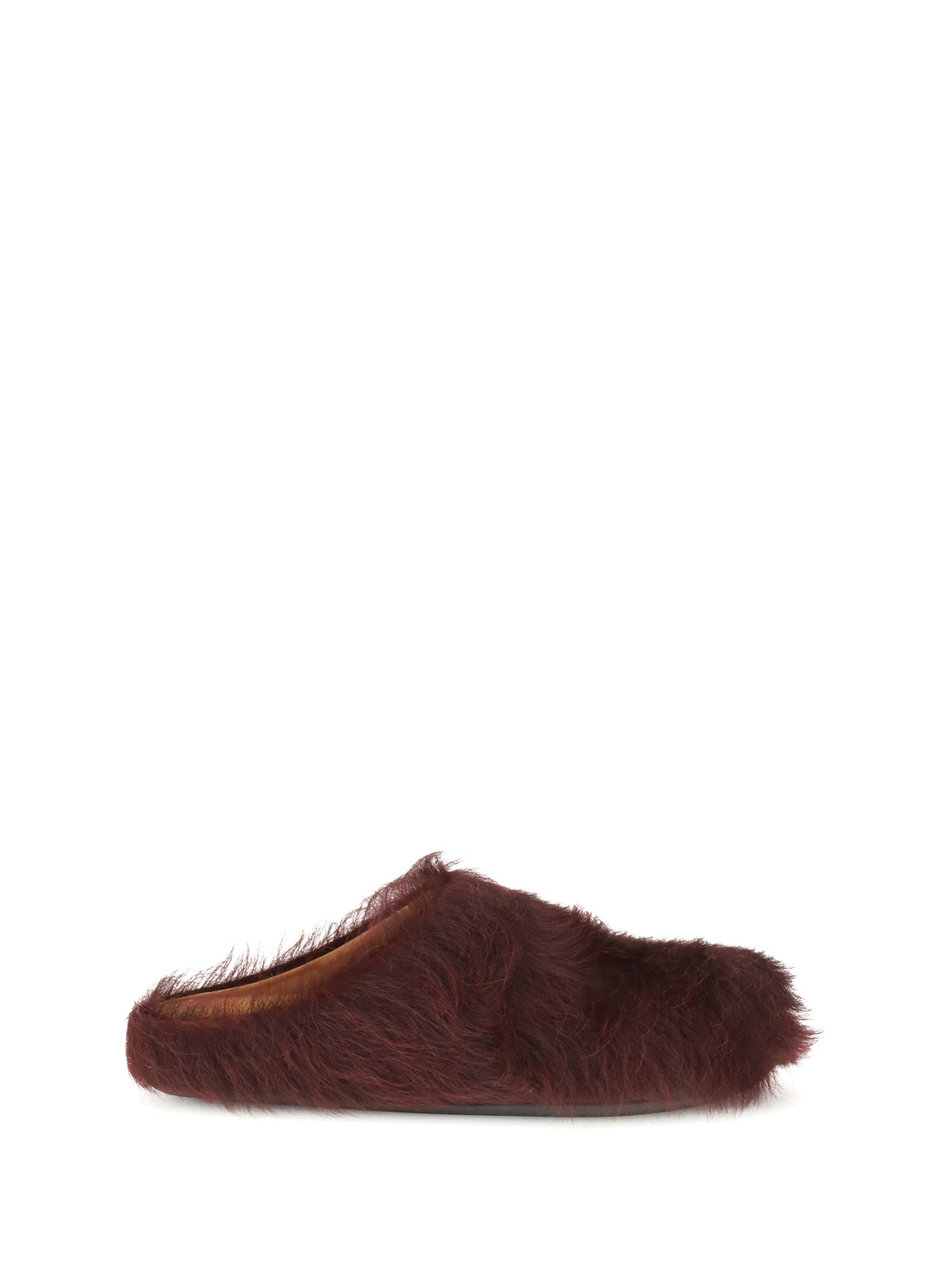 MARNI 36 long-haired calfskin fussbett mules