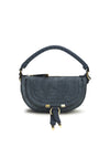 marcie suede mini shoulder bag