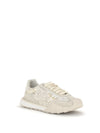 leather and lace sneakers