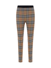 BURBERRY L archive check leggings