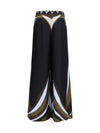 silk printed palazzo pants