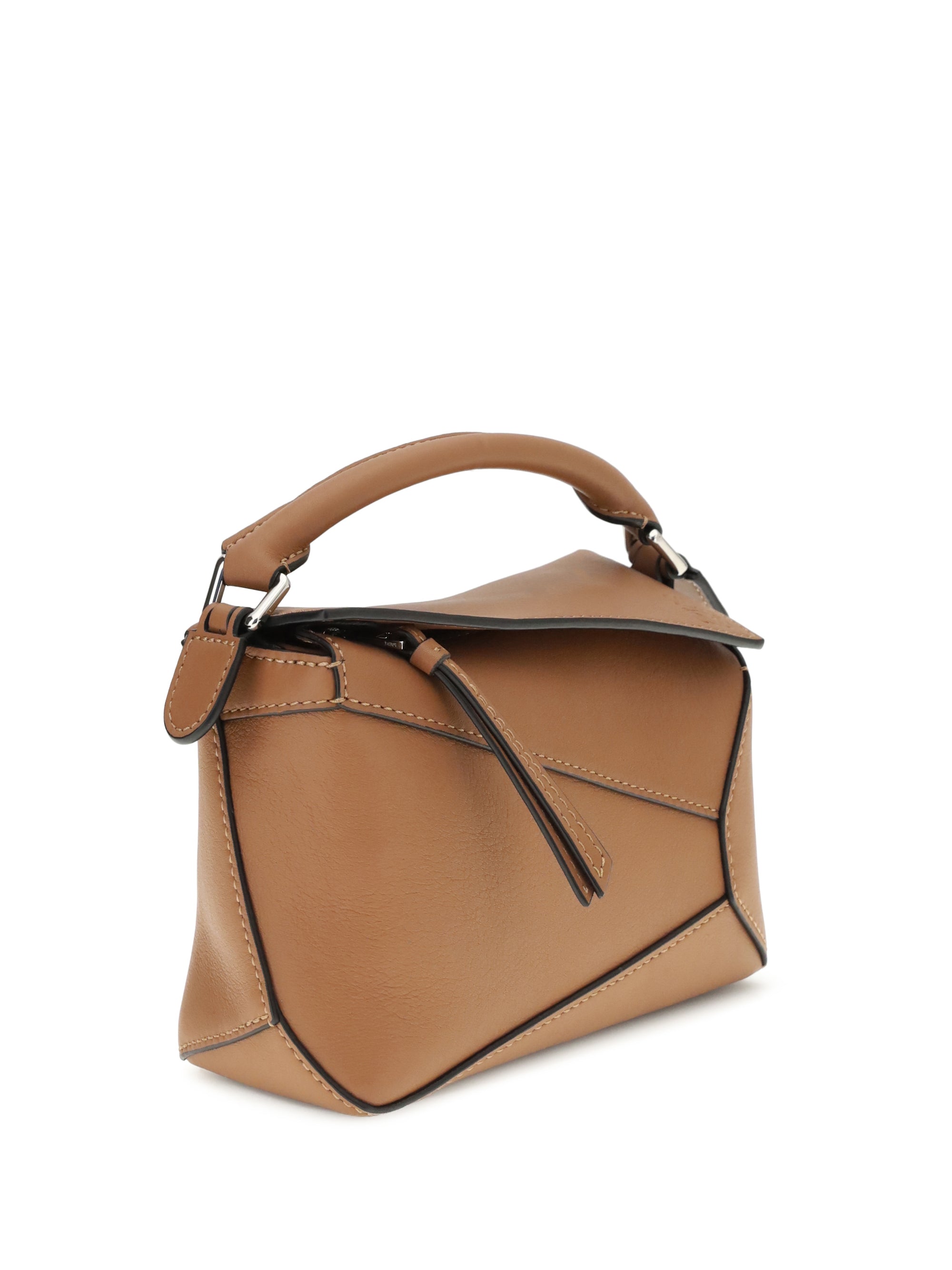 puzzle edge mini handbag