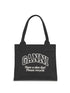 GANNI OS logo canvas tote bag