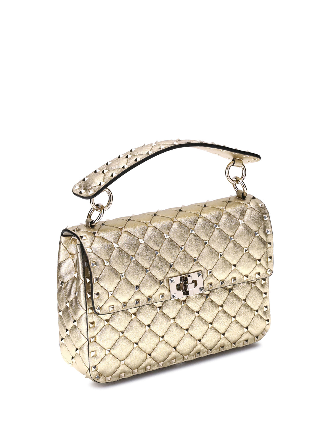 medium rockstud spike shoulder bag