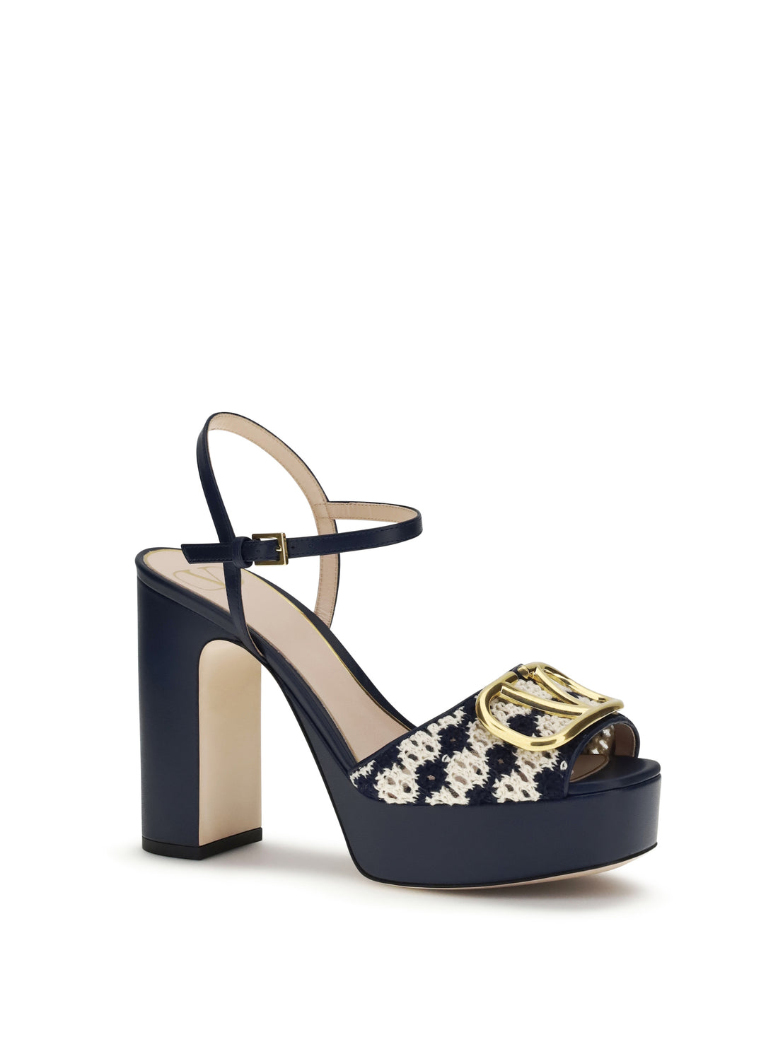 VALENTINO GARAVANI 36.5 vlogo signature platform sandals