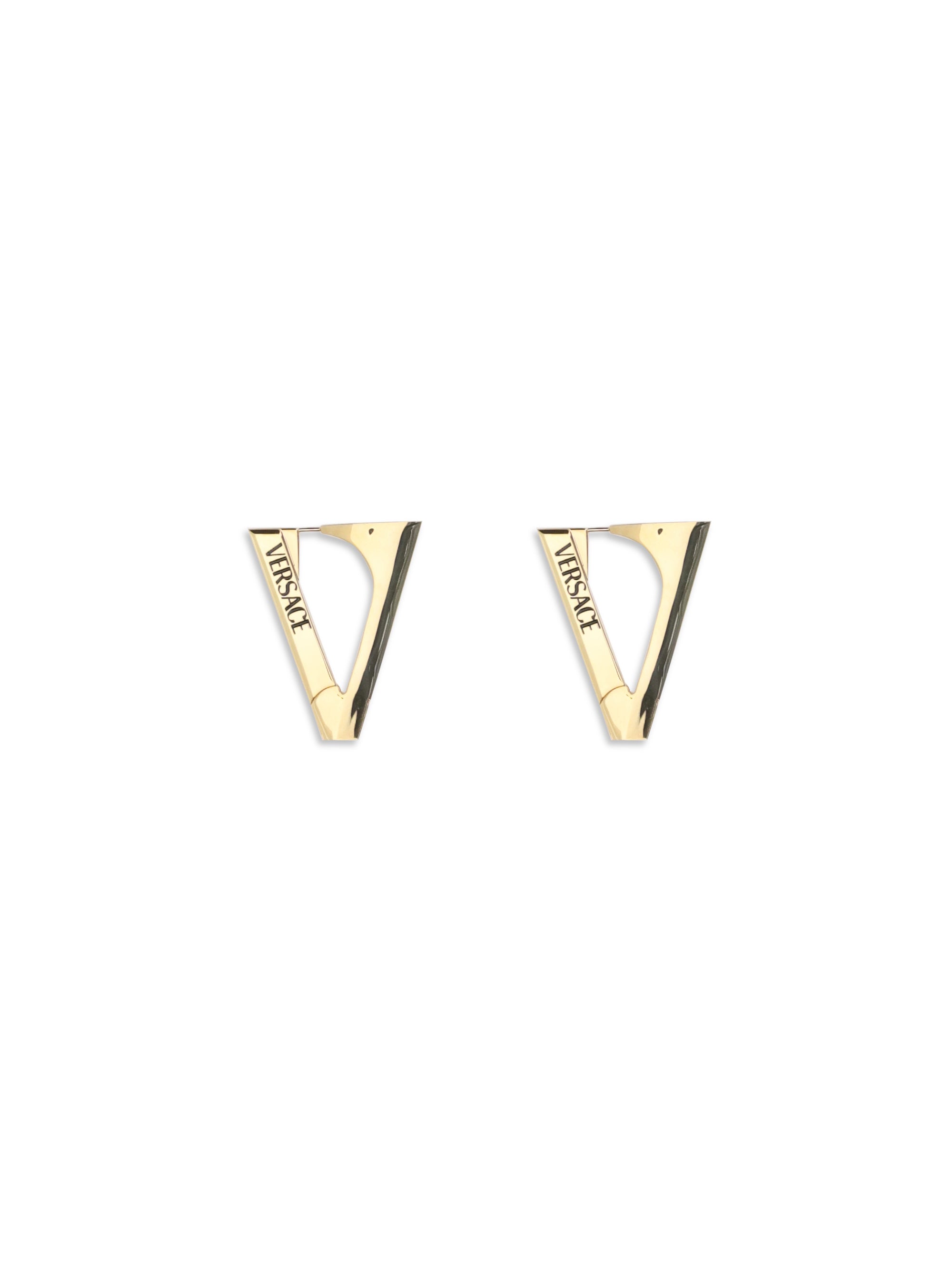 VERSACE OS v drop earrings