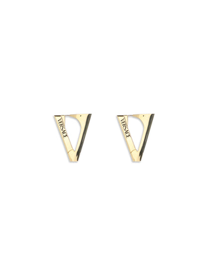 VERSACE OS v drop earrings