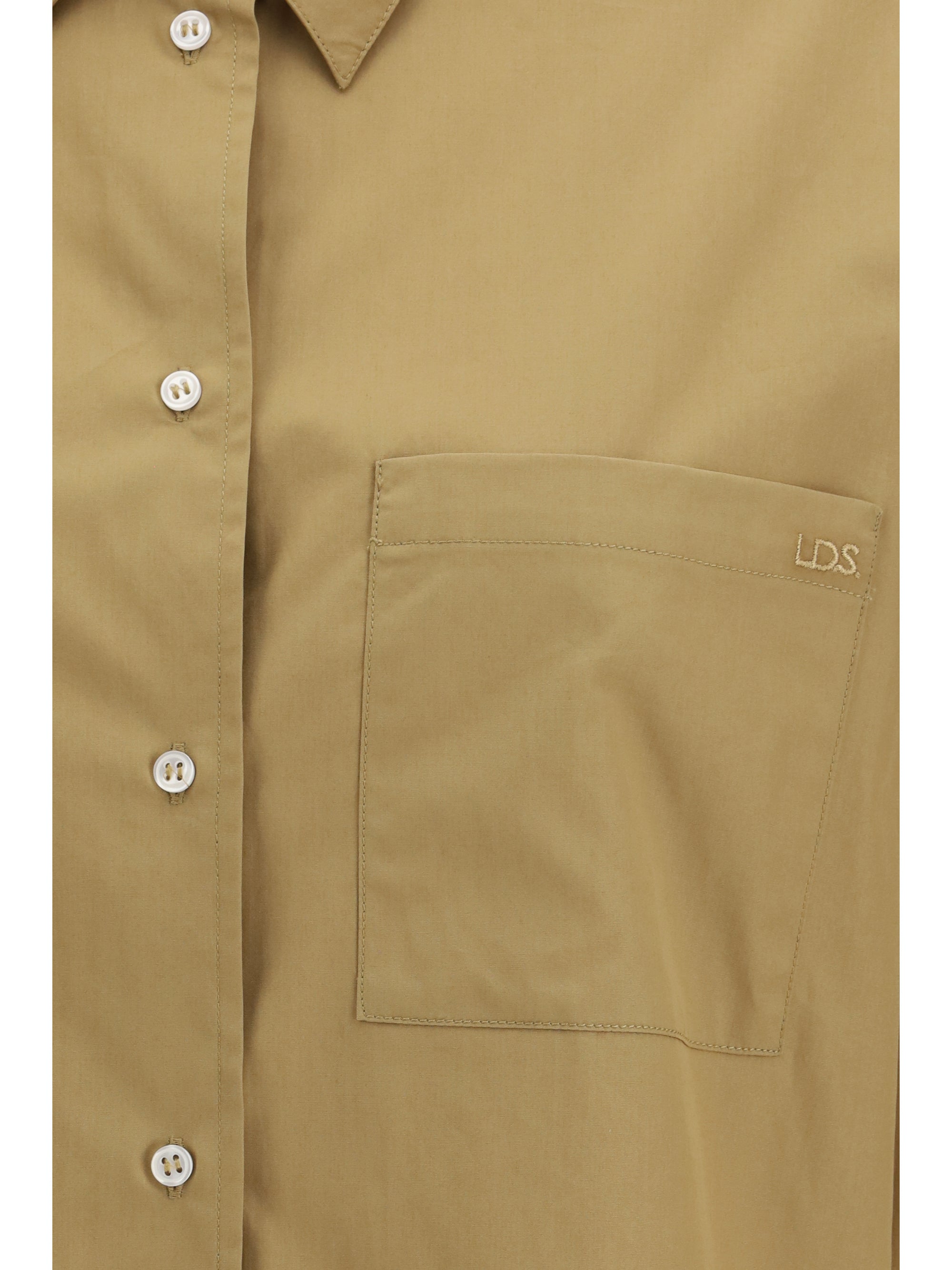 lee shirt in cotton poplin