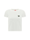 cotton t-shirt with the embroidered “wild tiger”