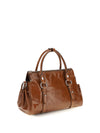 leather handbag