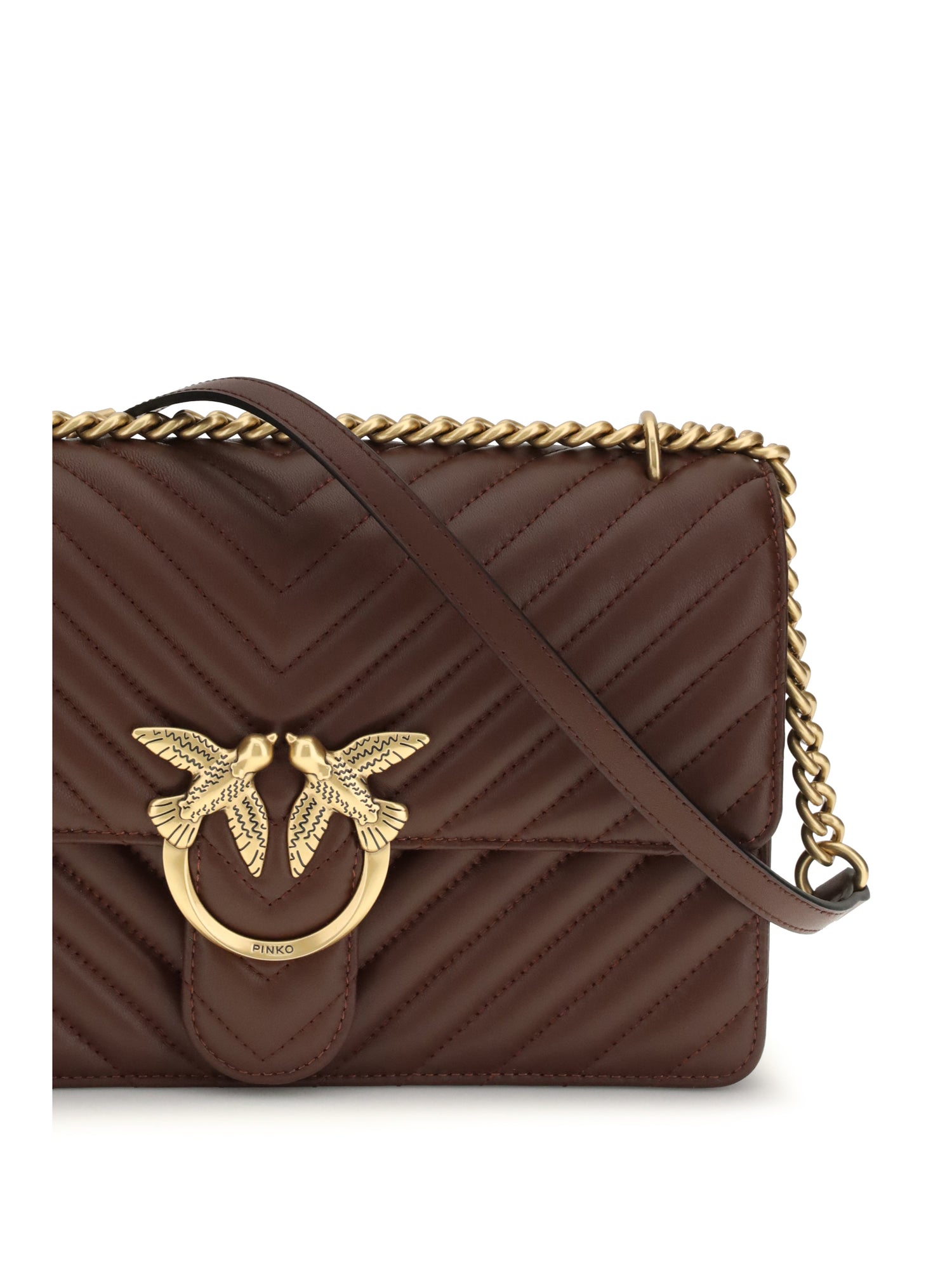 PINKO OS love one classic shoulder bag