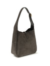 le 5 à 7 small suede shoulder bag