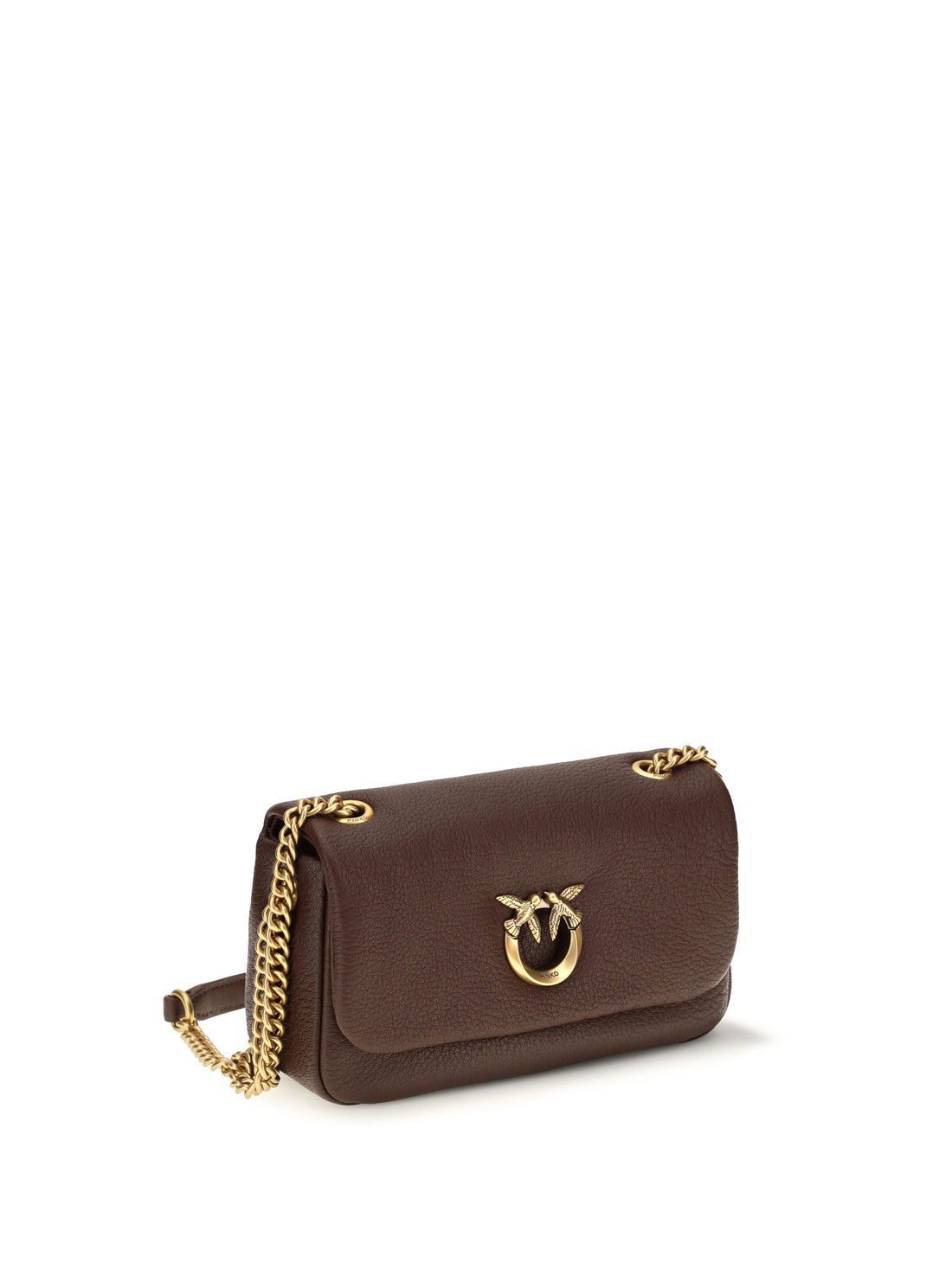 PINKO OS medium love bag click soft horizontal shoulder bag