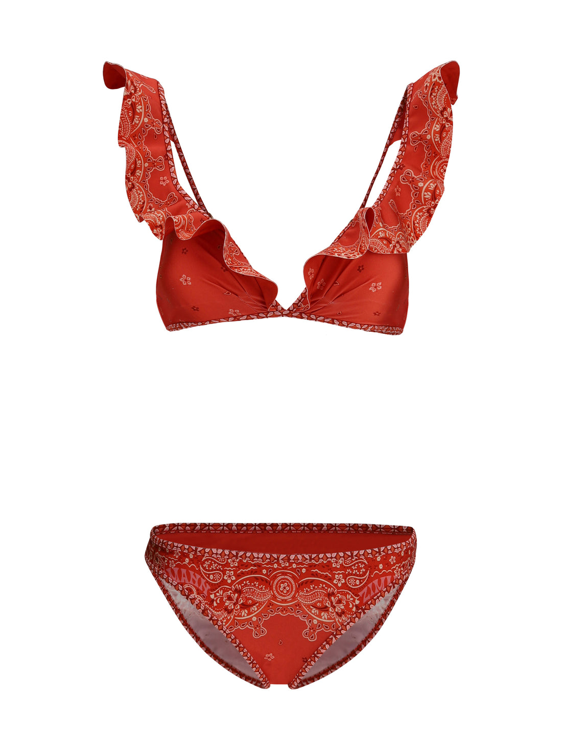 ZIMMERMANN 1 lucky frill swimsuit