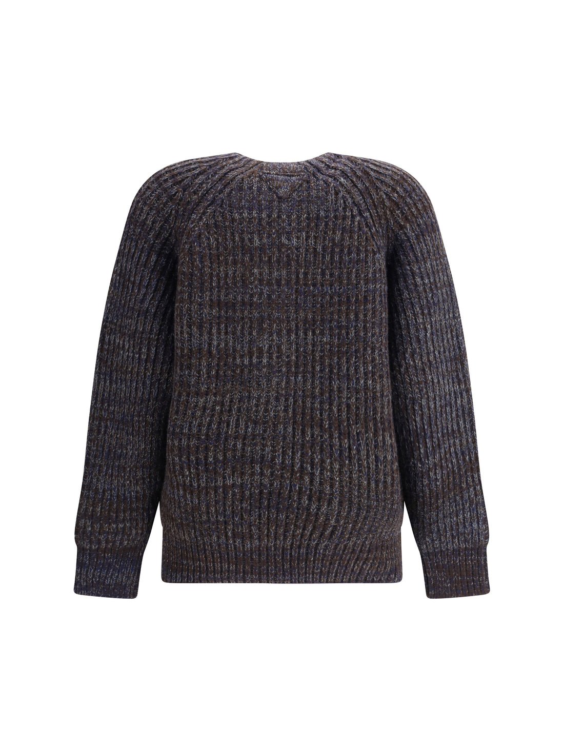 PRADA 38 crew neck sweater with button closure