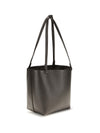 medium park leather tote bag