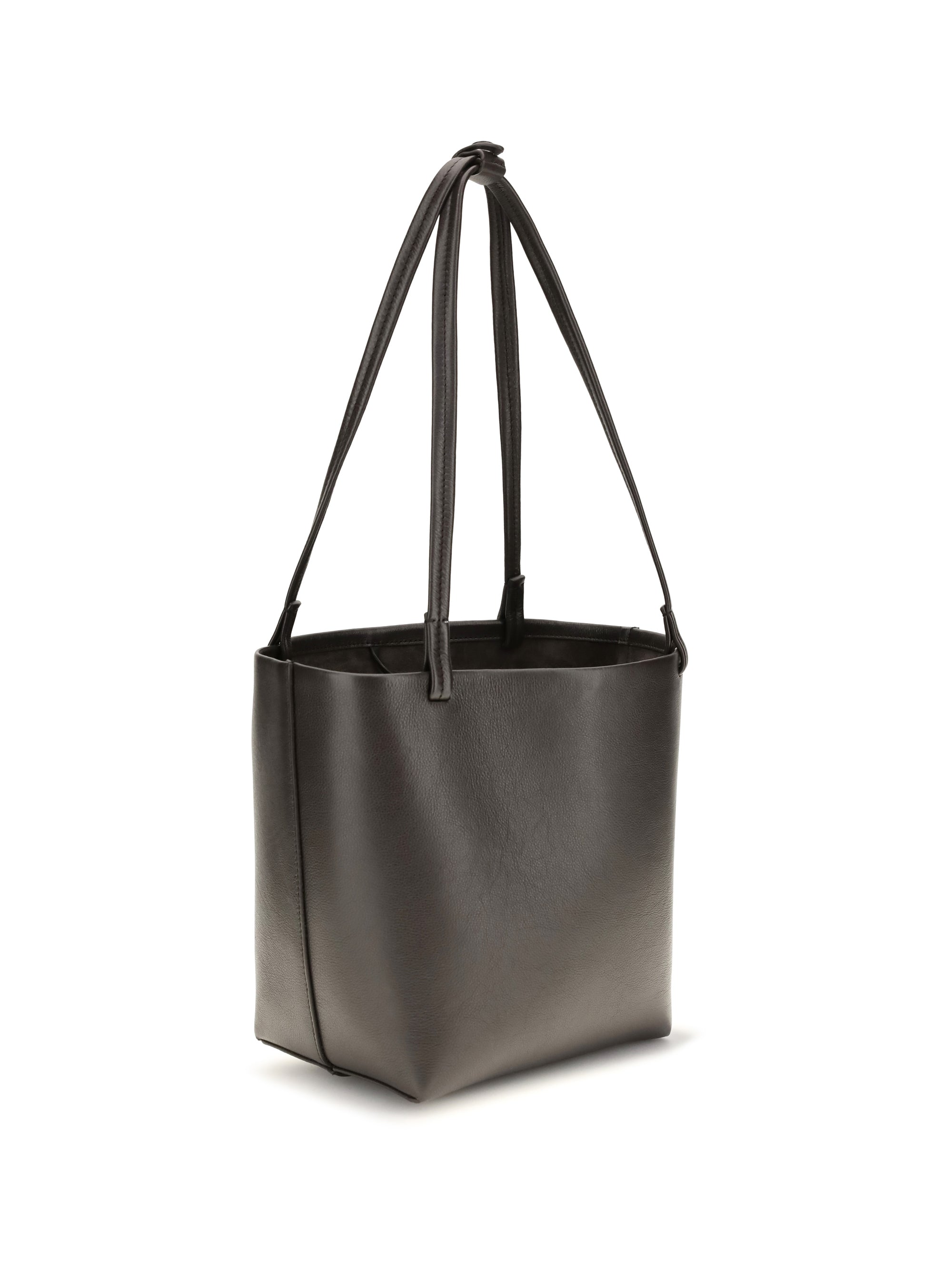 medium park leather tote bag