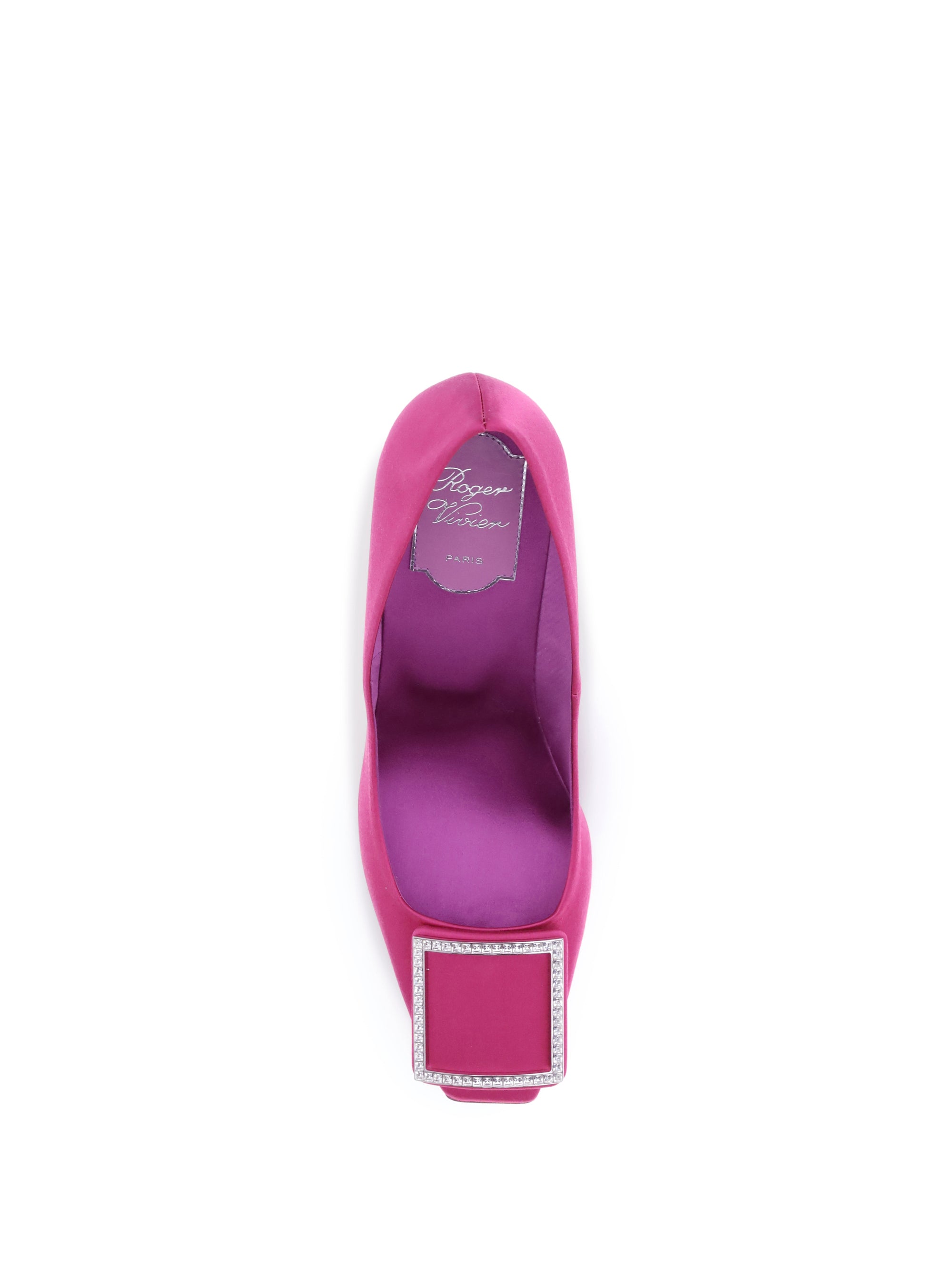 satin trompette pumps