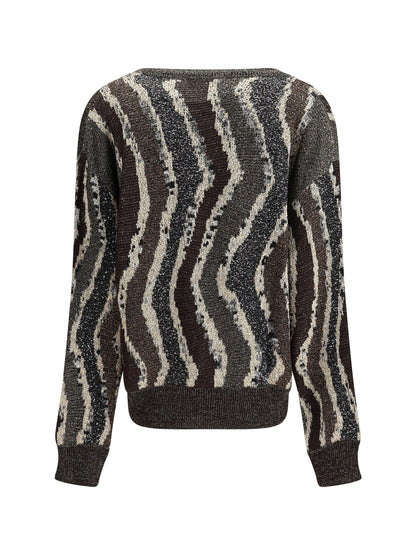 MISSONI 40 wave pattern boxy cardigan