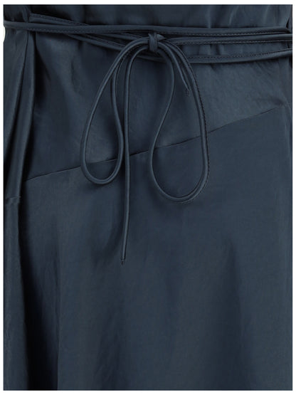 ACNE STUDIOS 38 asymmetric silk dress