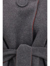 wool and cashmere belted coat