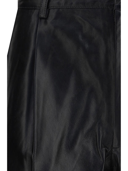 R13 27 leather shorts