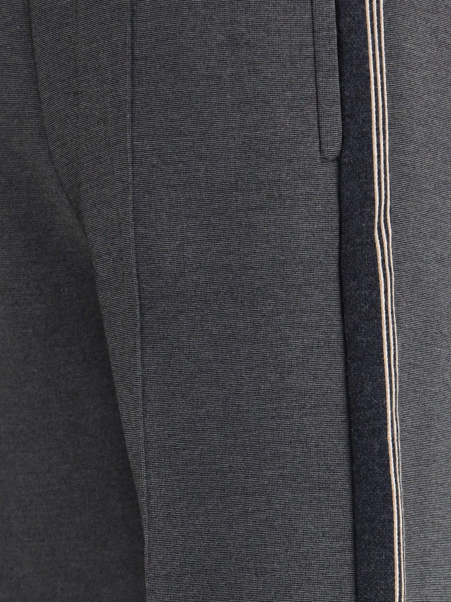 MIU MIU 38 knit trousers with side stripe detail