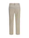 tailored cotton pants