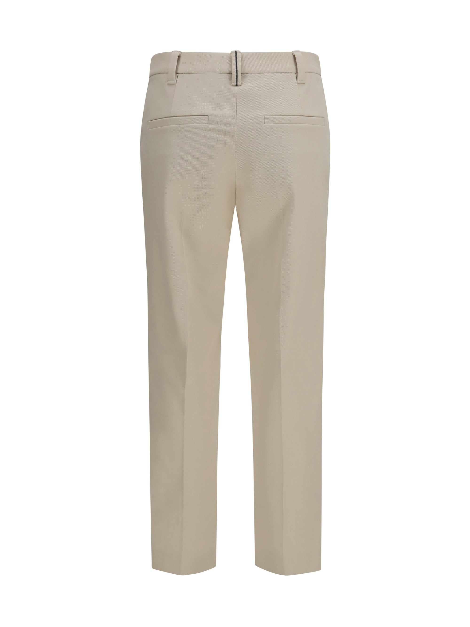 tailored cotton pants