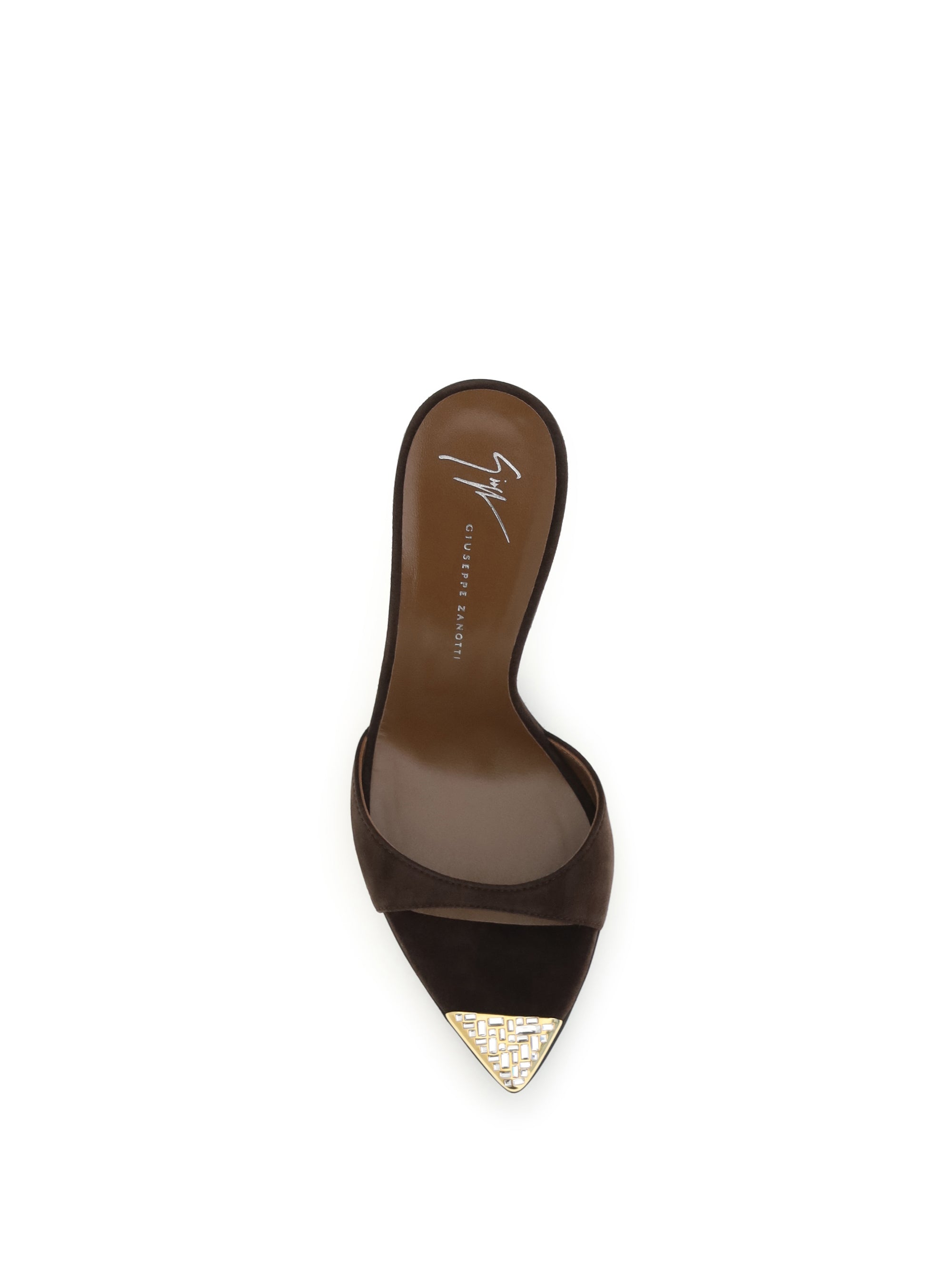 intrigo jewelry mules sandals