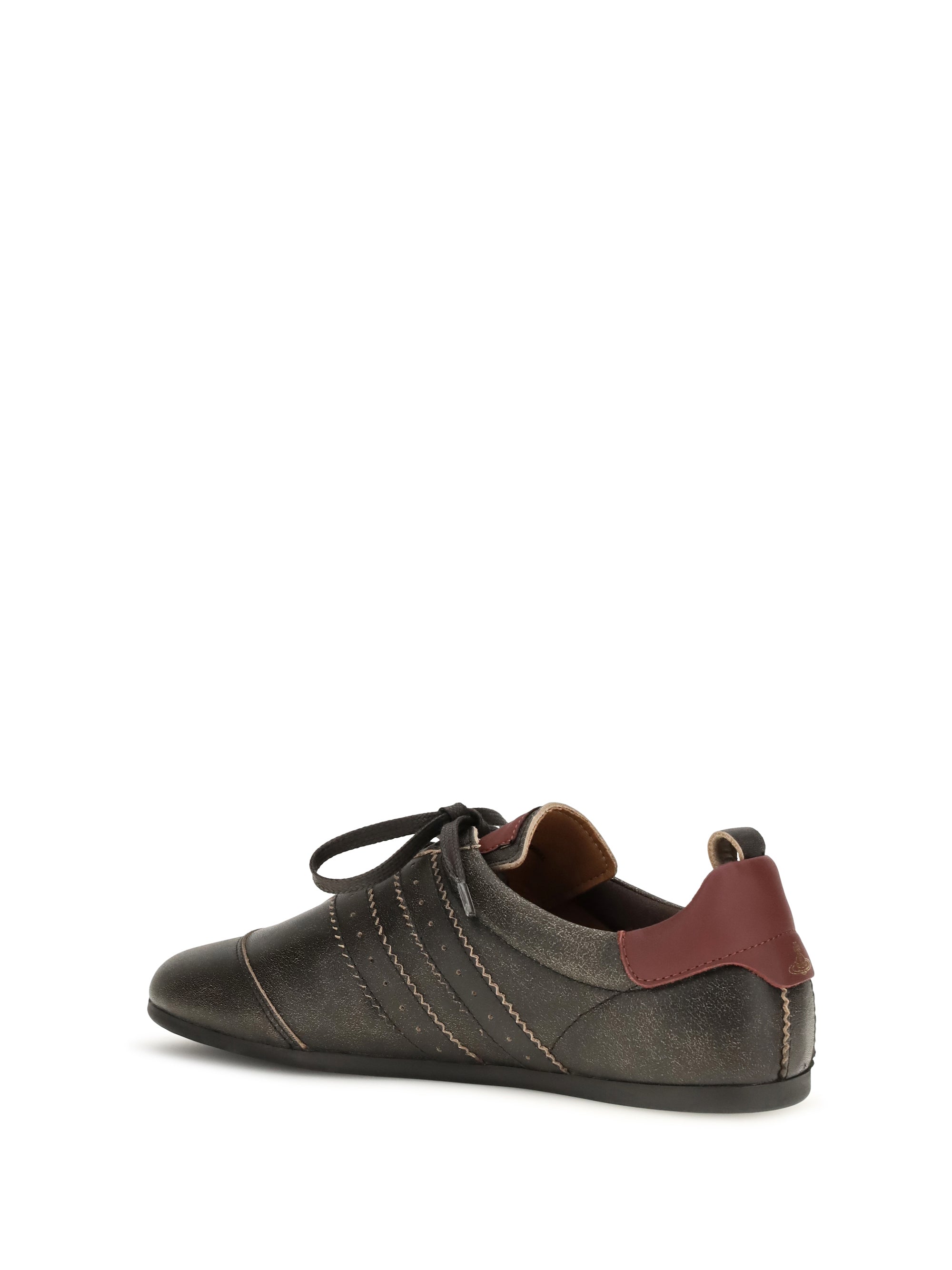 drunken leather sneakers