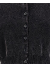 ALEXANDER WANG S polo cardigan crop
