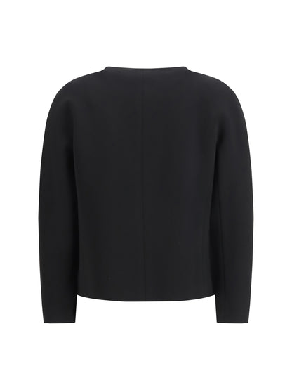 MAX MARA STUDIO 40 boxy cady jacket