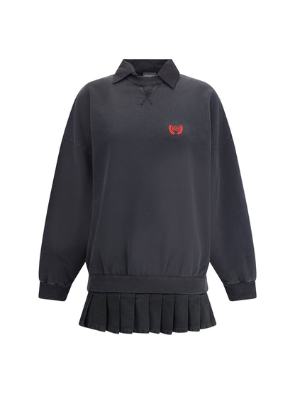 BALENCIAGA 2 swatshirt dress