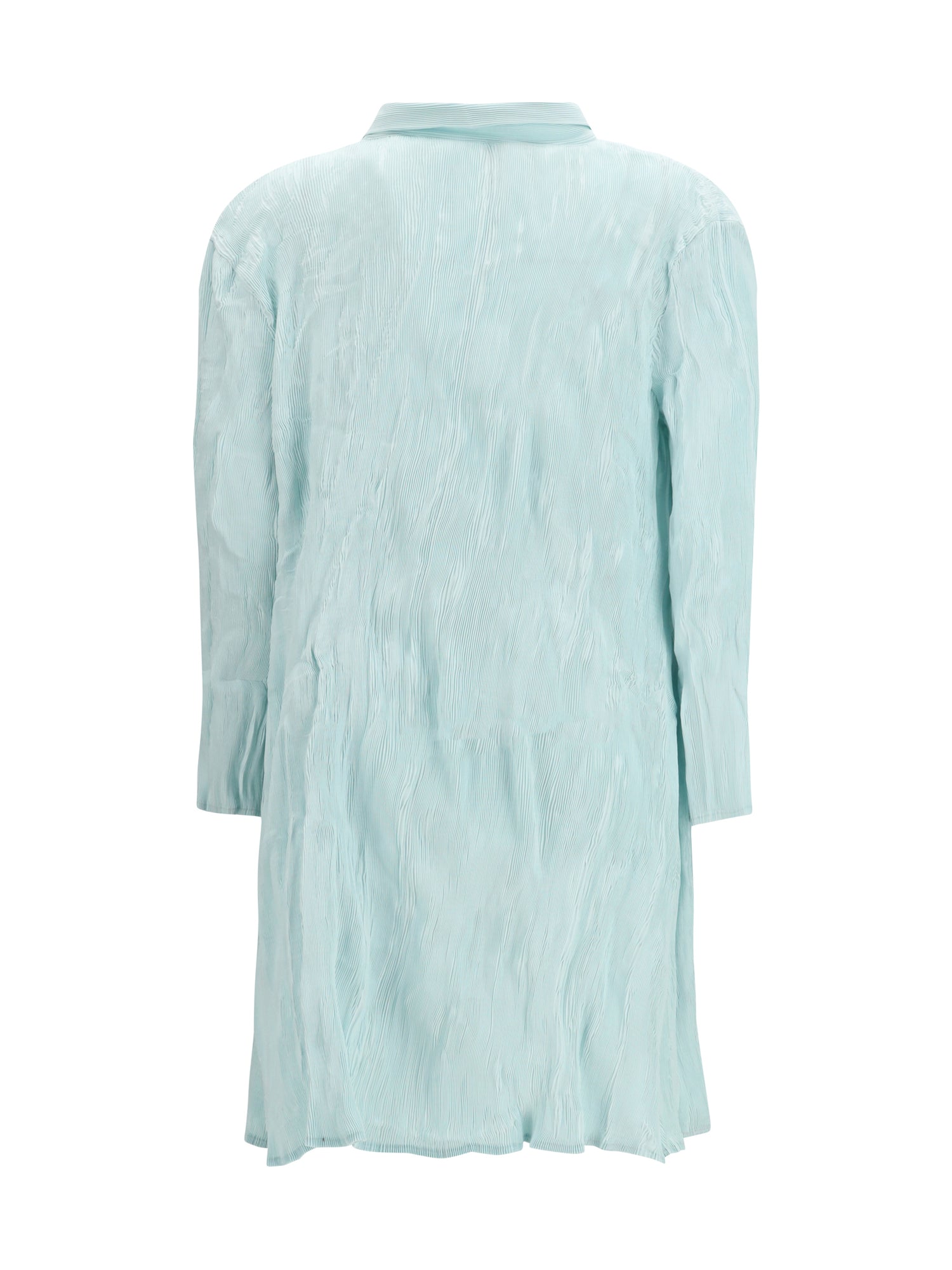 GONGDID DESIGN OS wavy shirt dress 