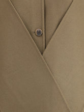 DYNAMIS STUDIO 40 wool scarf coat