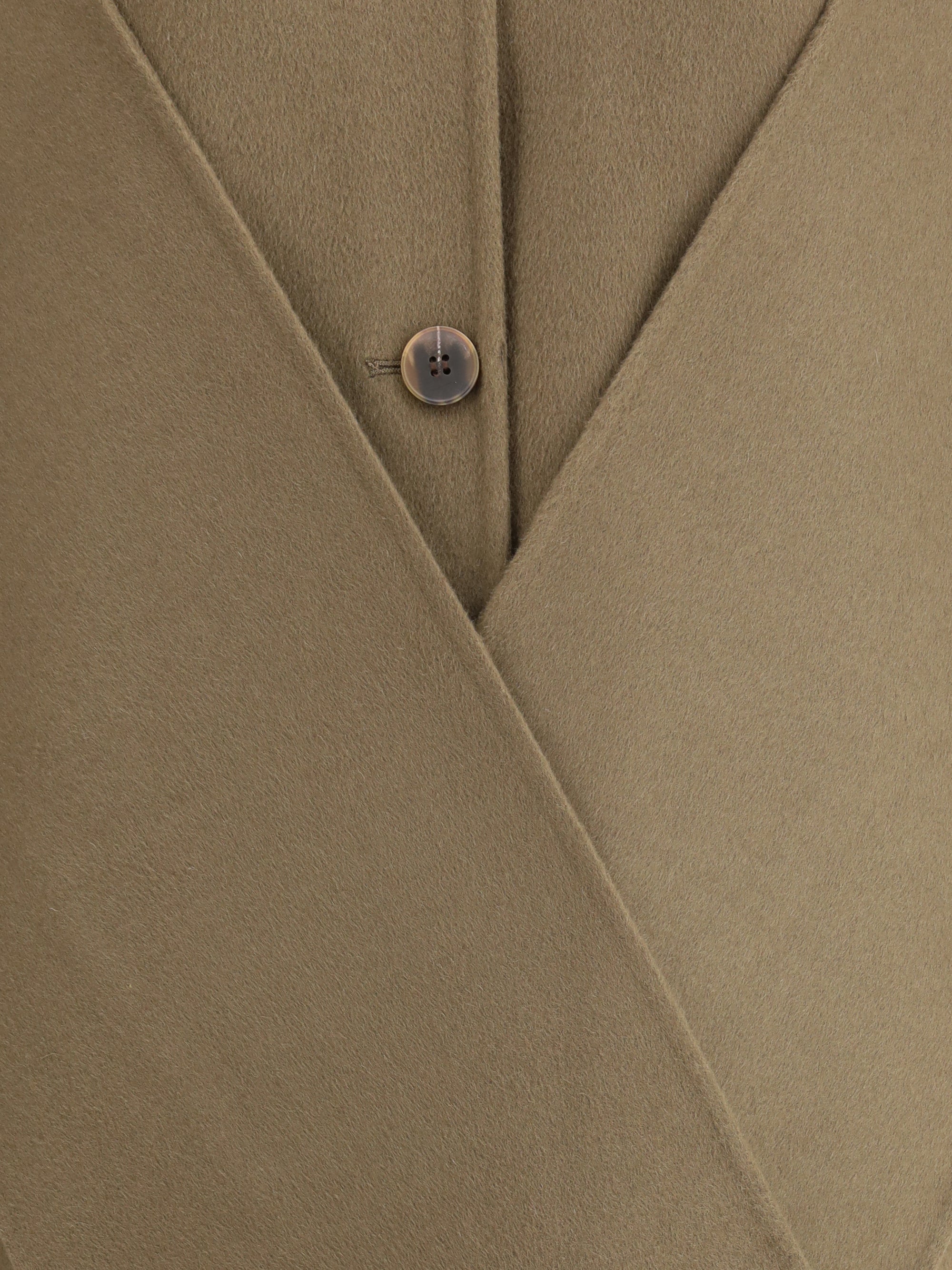 DYNAMIS STUDIO 40 wool scarf coat