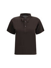 MARGIELA L semi-sheer polo shirt